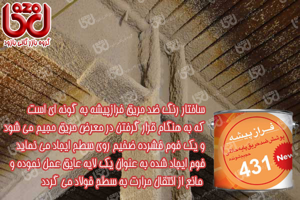 مزایای رنگ ضد حریق حجیم شونده