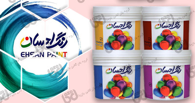 عرضه رنگ پلاستیک احسان